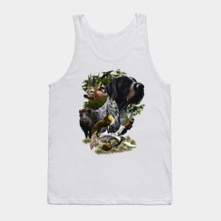 German Wirehaired Pointer  for versatile hunting Tank Top